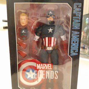 Marvel Legends Series Captain America Limited Edition 12" Action Figure (NIB)